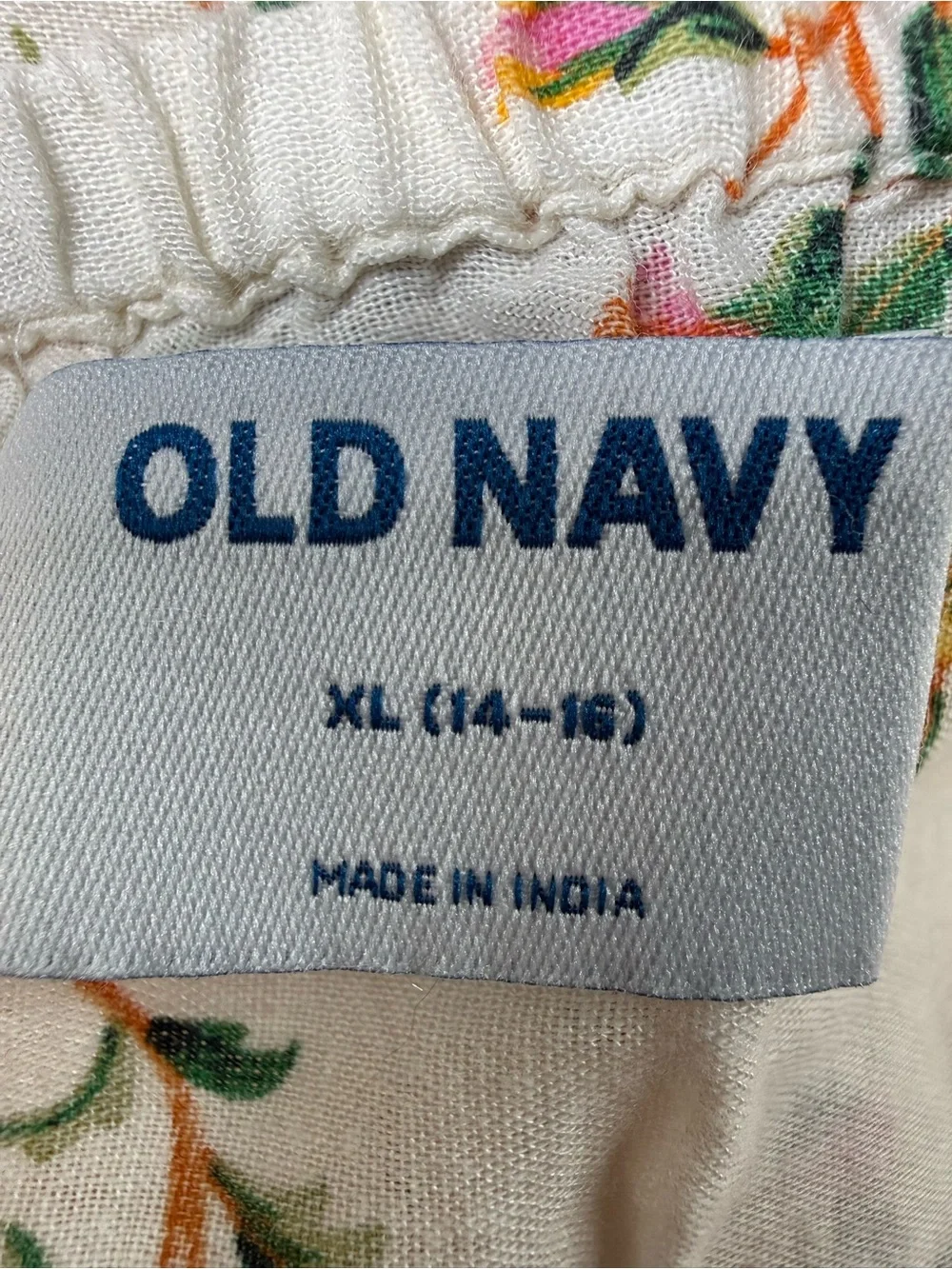 Old Navy Floral Tiered Dress Girls XL 14/16